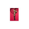 Ensemble 3 pièce, (Soutien gorge + String + Porte-jarretelle), Noir 